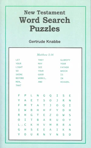 New Testament Word Search Puzzles