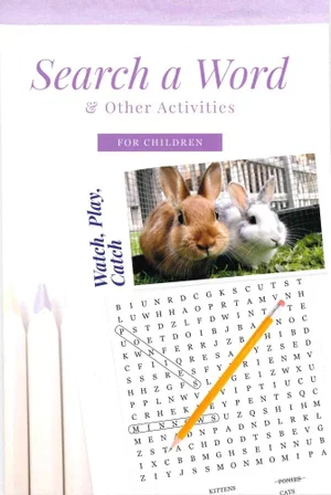 Search A Word & Other Activities for Children - Bunnies