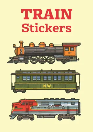 Train Stickers -Dover Little Activity Books Stickers