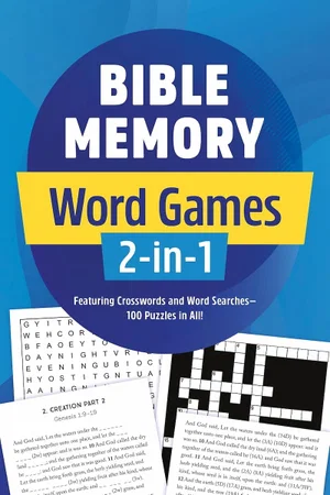 Bible Memory Word Games 2-In-1: