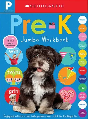 Jumbo Workbook: Pre-K -Scholastic Early Learners