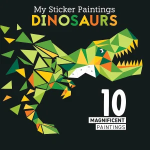 My Sticker Paintings: Dinosaurs: 10 Magnificent Paintings