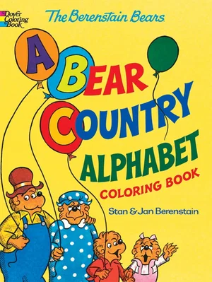 CB The Berenstain Bears -- A Bear Country Alphabet Colouring Book