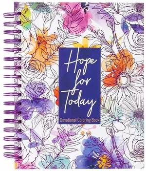 Hope for Today:80 Days of Strength for Depression & Anxiety -Colouring Devotional