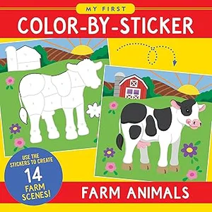 Colour-By-Sticker Farm Animals