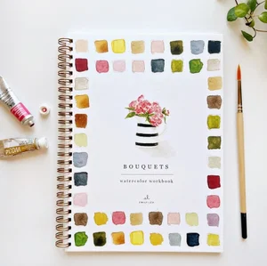 Watercolor Workbook - Bouquets