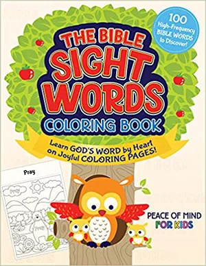The Bible Sight Words Colouring Book: Learn God's Word by Heart on