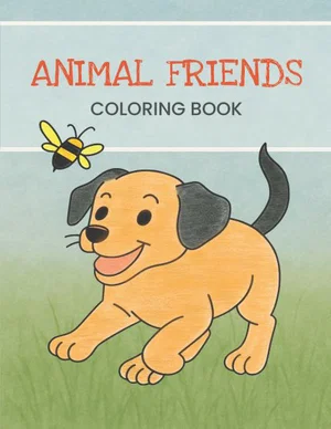 Animal Friends Colouring Book
