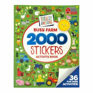 2000 Stickers Busy Farm Activity Book