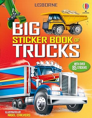 Big Sticker Book of Trucks (Sticker Books)