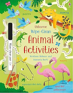 Wipe-Clean Animal Activities (Wipe-Clean Activities)