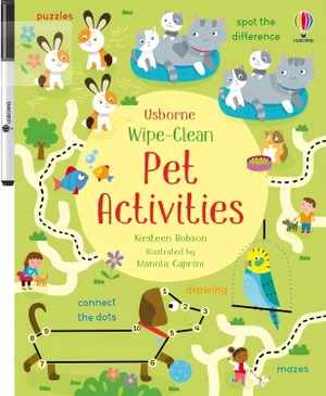 Wipe-Clean Pet Activities (Wipe-Clean Activities)