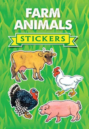 Farm Animals Stickers -Dover Little Activity Books