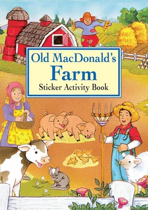 Old MacDonald's Farm Sticker Activity