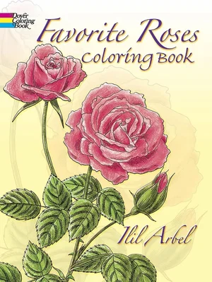 Favourite Roses Colouring Book