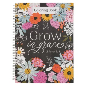 Colouring Book Spiral Grow in Grace 2 Peter 3:18