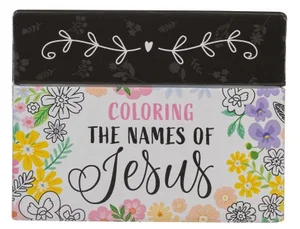 Colouring the Names of Jesus Cards
