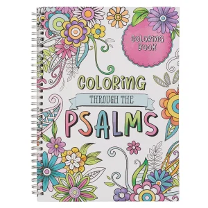Colouring Book Spiral Colouring the Psalms