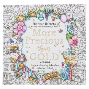 More Precious than Gold Colouring and Adventure Memory Book
