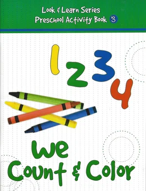 We Count & Colour -3- Look & Learn Series