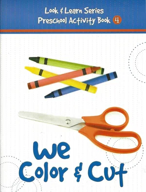 We Colour & Cut -4- Look & Learn Series