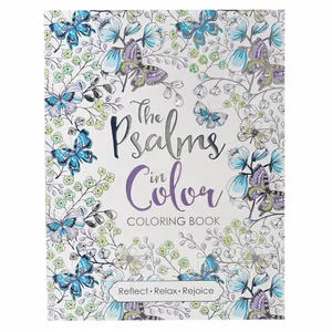 Psalms In Colour Adult Colouring Book