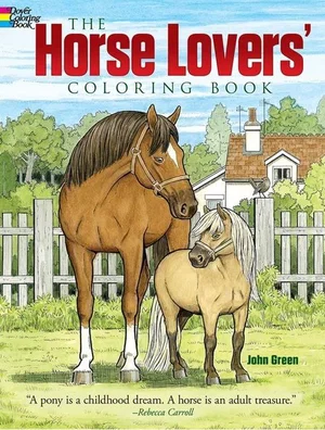 The Horse Lovers' Colouring Book