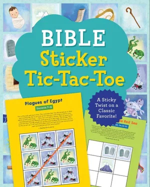 Bible Sticker Tic-Tac-Toe: A Sticky Twist on a Classic Favourite!