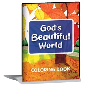 God's Beautiful World Mini Colouring Book