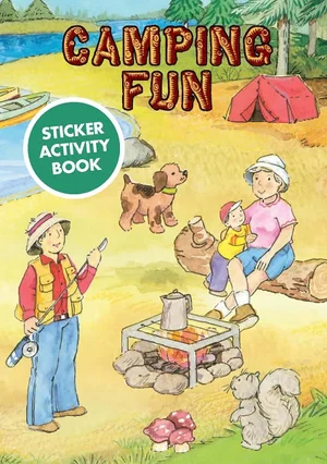 Camping Fun Sticker Activity Book