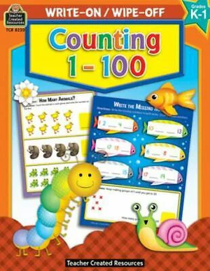 Write On / Wipe Off Counting 1 - 100 - On Back Order