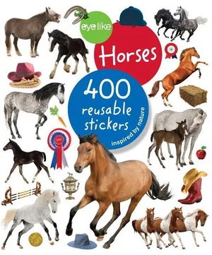 Eyelike Sticker Book: Horses
