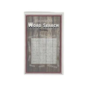 Community Life Word Search Puzzles