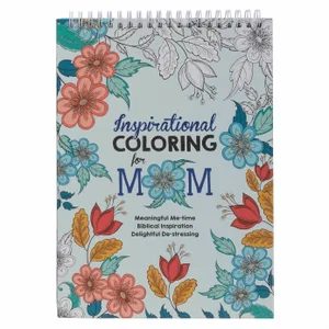 Colouring Book Wirebound Inspirational Colouring for Mom