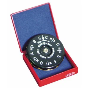 Pitch Pipe C-C Black Master Key Red Box