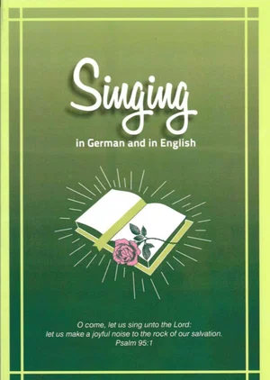 Singing in German and in English