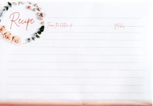 Recipe Cards 4x6 Heart of My Home 36 pack