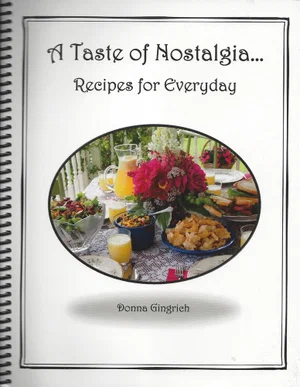 A Taste of Nostalgia Cookbook