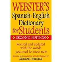 Webster's Spanish-English Dictionary for Students, Third Edition