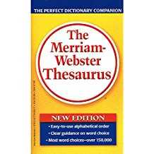 Thesaurus Pocket M-Webster- out of stock indefinitely
