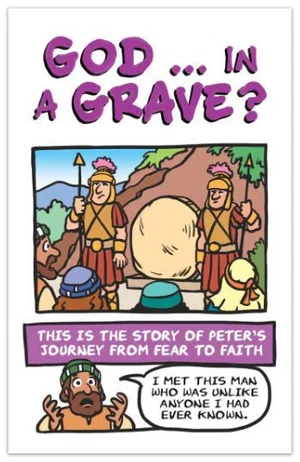 Tract: God In A Grave - 100 Pk NKJV