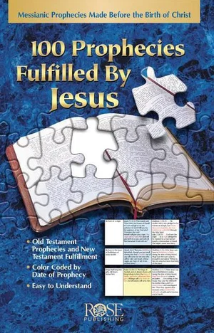 100 Prophecies Fulfilled by Jesus Pamphlet