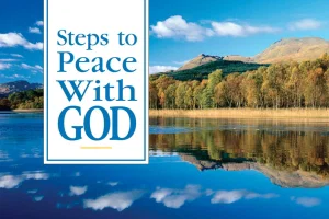 Steps To Peace With God - Scenic Tract (Pack of 25)