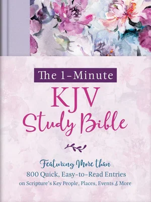 KJV 1-Minute Study Bible (Feminine)