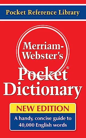 Merriam-Webster's Pocket Dictionary
