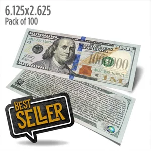 Tract: Franklin Million Dollar Bill - 100 Pk