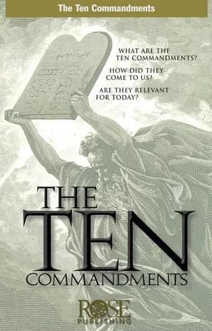 Pamphlet Ten Commandments