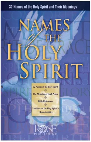 Pamphlet: Names of the Holy Spirit