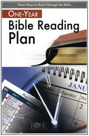 One-Year Bible Reading Plan Pamphlet