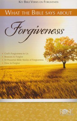 What the Bible Says about Forgiveness Pamphlet